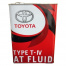 TOYOTA ATF TYPE T-IV  4 л (жидкость для АКПП,авто с 1997 г) Япония, Железная банка