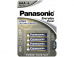Эл-т питания PANASONIC LR 3 EVERYDAY BP4 (бл. 4шт) (мизинчиковые)