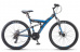 STELS Велосипед Focus MD 21-sp 26" (18" Чёрный/синий), арт. V010