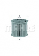 MAHLE Элемент фильтрующий топливного фильтра KX 85D ECO S0322 (PU 830 x)