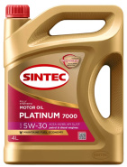 Sintec Platinum 7000 5W-30 A5/B5 SL/CF 4л синт