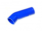 Патрубок силиконовый для КАМАЗ радиатора верхний 5320-1303010-01 (L191, d56 4 слоя, 4мм Синие)