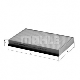 MAHLE Элемент фильтрующий салонного фильтра LA 183 Z0322 (CU 2746) фото 106997