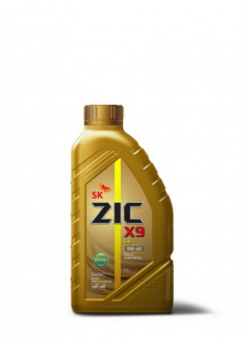 ZIC NEW X9 LS 5w40 Diesel  SN, C3   1 л (масло синтетическое) фото 105783