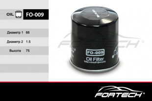 FO-009    FORTECH Ф\ масл\0892202003    TOYOTA Camry\Corolla  (VIC. C-110) (MANN. W68/3 , W68/1) фото 88920