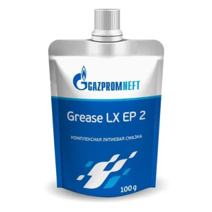 GAZPROMNEFT Смазка Grease LX EP2  100гр (дой-пак) СИНЯЯ фото 132118