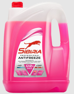 Sibiria Антифриз G12+ red -40 10кг фото 131913