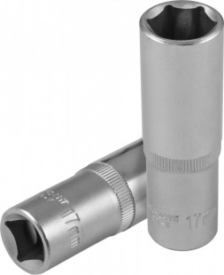 Головка торцевая глубокая 1/2"DR, 17 мм S04HD4117 фото 122598