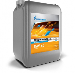 GAZPROMNEFT Turbo Universal 15w40 CD 10 л (масло минеральное) фото 94390
