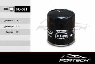 FO-021    FORTECH Ф\ масл\93178952    OPEL Astra G ,:SAAB 9-3 (03~)  (MANN. W712/22 , W712/75) фото 91185
