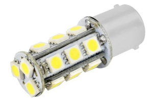 Автолампа диод S25(P21W) 12V18SMD с цок. 1 конт. SKYWAY бел S1156-18SMD-5050 W  К-Т 2ШТ S08201048 фото 127579