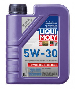 LIQUI MOLY Synthoil High Tech 5W30 CF/SM C3 1 л (масло синтетическое) 9075/20957 фото 115322