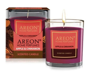 Ароматическая свеча AREON Apple & Cinnamon 120 гр 704-CR-01 фото 125702