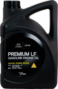 HYUNDAI PREMIUM LF Gasoline  5W20 SL/GF-3  4л фото 127376