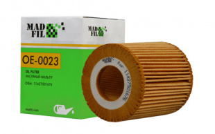 Фильтр масляный MADFIL OE-0023 BMW фото 95905