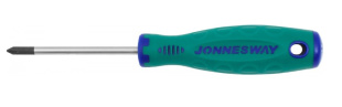 Отвертка стержневая крестовая ANTI-SLIP GRIP, PH1x80 мм, D71P180 фото 135005