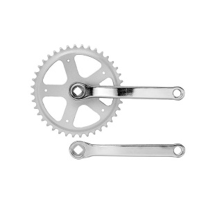 Шатуны-система TRIX, 1ск., 1/2"х1/8", 48 зуб., сталь с защитой, шатуны 170мм, резьба 9/16",10045 фото 127636