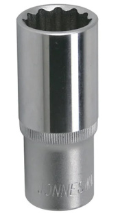 Головка 1/2"DR торцевая глубокая 20мм, 12-гранная S04HD4720 фото 128346