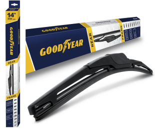 Щетка стеклоочистителя каркасная ЗАДНЯЯ GOODYEAR REAR FRAME 14"/35 см, 9 переходников GY000374 фото 137422