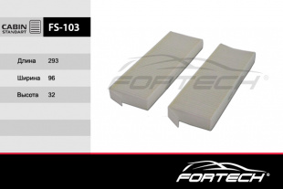 FS-103    FORTECH Ф\салонный\6447XF    PEUGEOT: 3008 (09~), 5008 (09~), Partner II  (MANN. CU3039-2) фото 105388