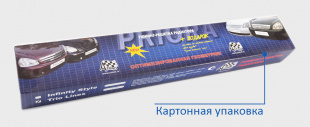 Решетка радиатора ПРИОРА "TRIO LINES" /НЕКРАШ./ RAD00174 фото 109181