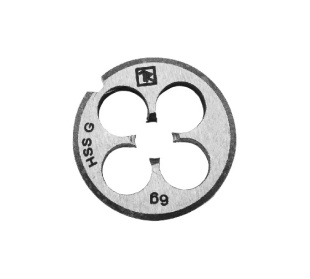 Плашка D-COMBO круглая ручная М8х1.25, HSS, Ф25х9 мм MD8125 фото 129059