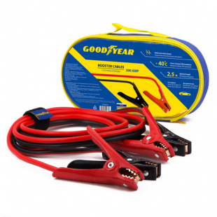 Провода прикуривания (стартовые провода до –40˚С) Goodyear 300A, 2,5м (сумка) GY003010 фото 118990