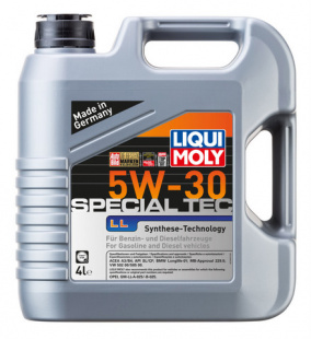 LIQUI MOLY Special Tec LL  5W30  SL/CF, A3/B4   4 л (масло синтетическое) 2339/7654 фото 115092