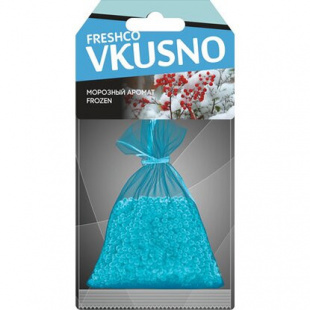 Ароматизатор подвесной мешочек "Freshco Vkusno" Морозный аромат AR1VM015 фото 118892