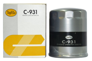 Фильтр маслянный C-931 TopFils Корея фото 88253