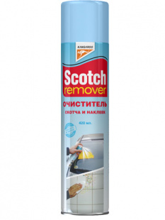 Очиститель наклеек и гудрона KANGAROO Scotch remover 420 мл (аэрозоль) фото 90544