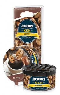 Ароматизатор на панель AREON KEN BLISTER Coffee 704-AKB-09 фото 94427