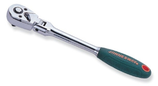 Трещотка с шарниром 3/8"DR, 36 зубцов, 240 мм Jonnesway R4103 фото 130780