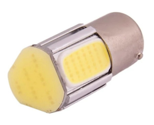 Автолампа диод S25 (P21W) 12V 4 HP диода BA15s 1-конт Белая SKYWAY К-Т 2ШТ S08201033 фото 127360
