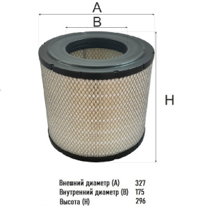 Фильтр воздушный AG 1139 \75М110956001\RE164839\GOODWILL   JOHN  (P603755)  (AF26200) (MANN. C33018) фото 134912