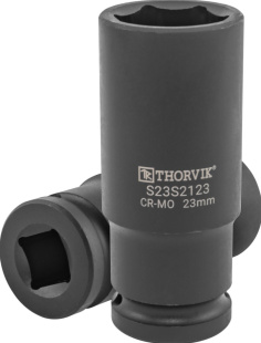 Головка торцевая ударная глубокая 1/2"DR, 23 мм, S23S2123 фото 135034