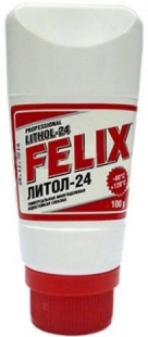 Смазка Литол-24 FELIX 100 гр (тюбик) фото 130218