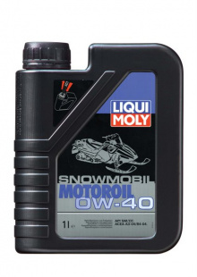 LIQUI MOLY Snowmobil Motoroil 4T 0w40  SM/CF   1 л (синтетическое масло для снегоходов) 7520 фото 102701
