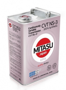 MITASU CVT NS-3 FLUID 4 л (масло для АКПП синтетическое) фото 121756