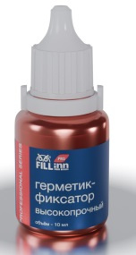 FLP321 Герметик-фиксатор высокопрочный (неразъёмный красный), 10 мл фото 130781