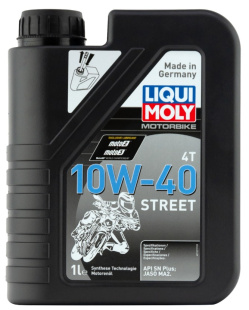 LIQUI MOLY Motorbike 4T Street HC 10W40 SN Plus MA2   1 л (масло синтетическое) 1521 фото 125201