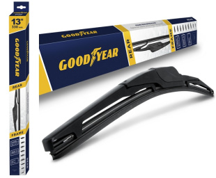 Щетка стеклоочистителя каркасная ЗАДНЯЯ GOODYEAR REAR FRAME 13"/33 см, 9 переходников GY000373 фото 137421