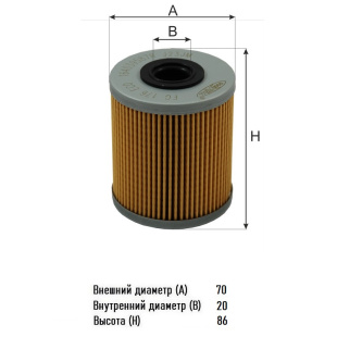 Фильтр топливный FG 176 ECO \КАТР\7701475229\GOODWILL   RENAULT  (SAKURA. F-25020)  (MANN. P718X) фото 135317