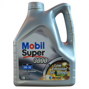 MOBIL SUPER 3000 XE 5w30  4Л  (масло синтетическое) фото 120979