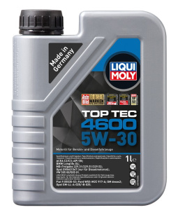 LIQUI MOLY Top Tec 4600  5w30 SP/CF, C2/C3   1 л (масло синтетическое) 2315/8032 фото 127534
