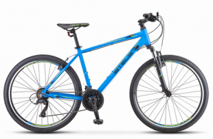 STELS Велосипед Navigator-590 V 26" (20" Синий/салатовый), арт. К010 фото 116249