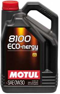 MOTUL 8100 Eco-nergy 0W30  SL/CF,  A5/B5   5 л (масло синтетическое) 102794 фото 106661