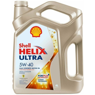 SHELL HELIX ULTRA 5W-40 SP A3/B3/A3/B4 (4л) (масло синтетическое) фото 125124