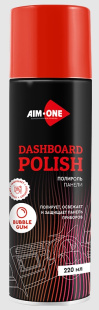 Полироль панели AIM-ONE 220мл (аэрозоль).Dashboard polish-Bubble Gum 220ml DP-BUB фото 133360