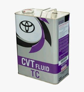 TOYOTA  CVT Fluid TC  4 л (жидкость для АКПП вариаторного типа CVT) Япония, Железная банка фото 134783